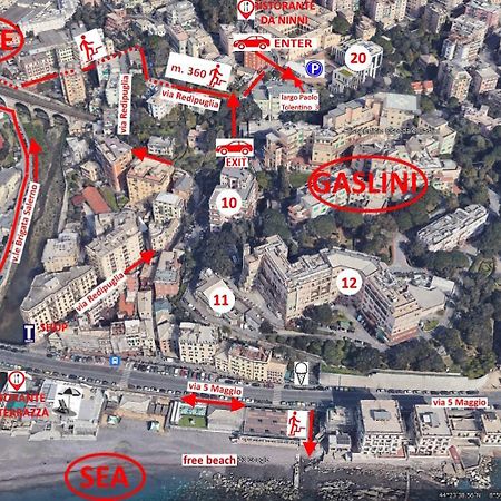 Gaslini Sea House Leilighet Genova Eksteriør bilde
